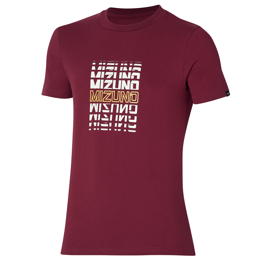 Mizuno Athletics Mizuno Tee Cabernet